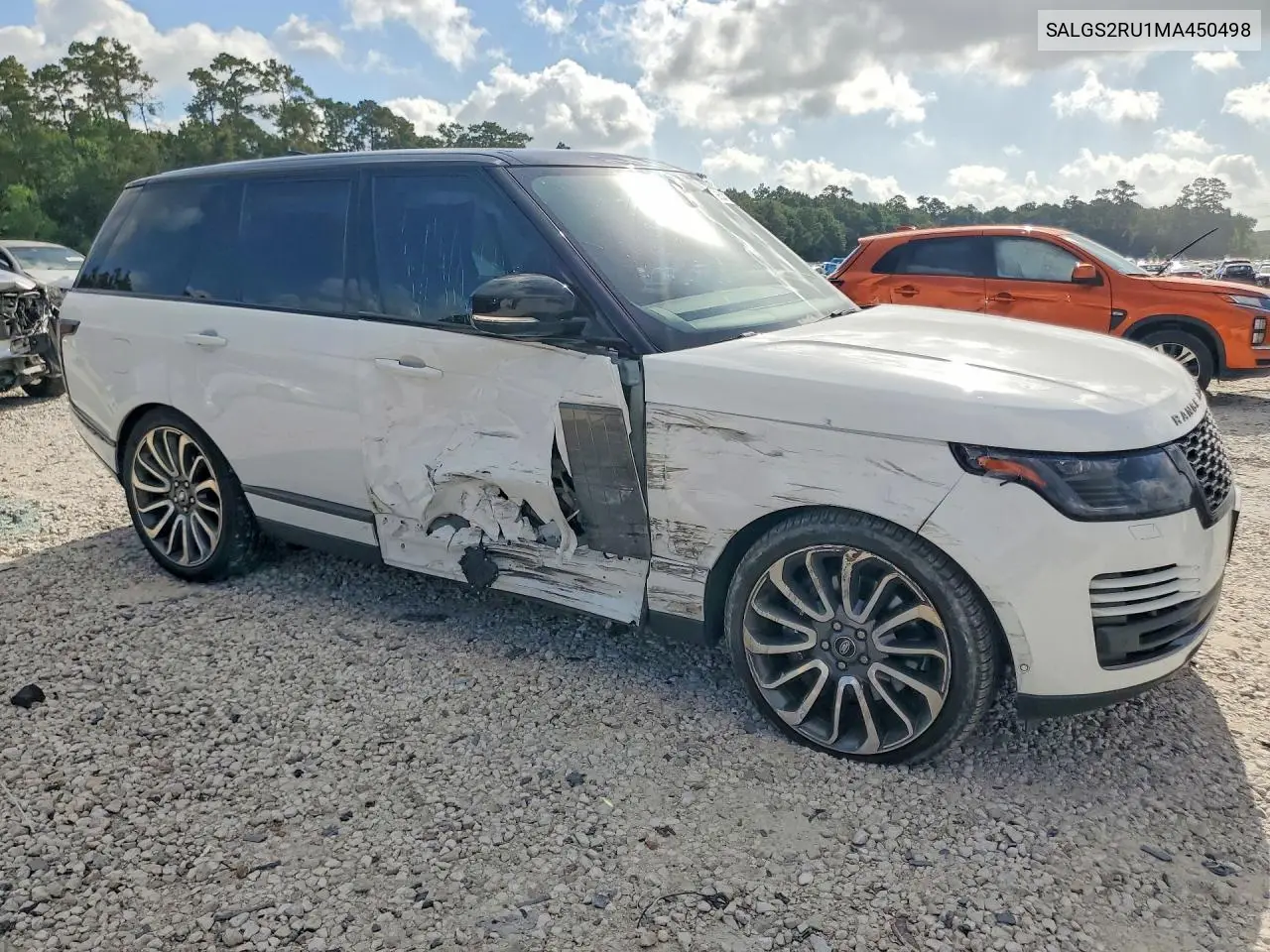 2021 Land Rover Range Rover Hse Westminster Edition VIN: SALGS2RU1MA450498 Lot: 59634336