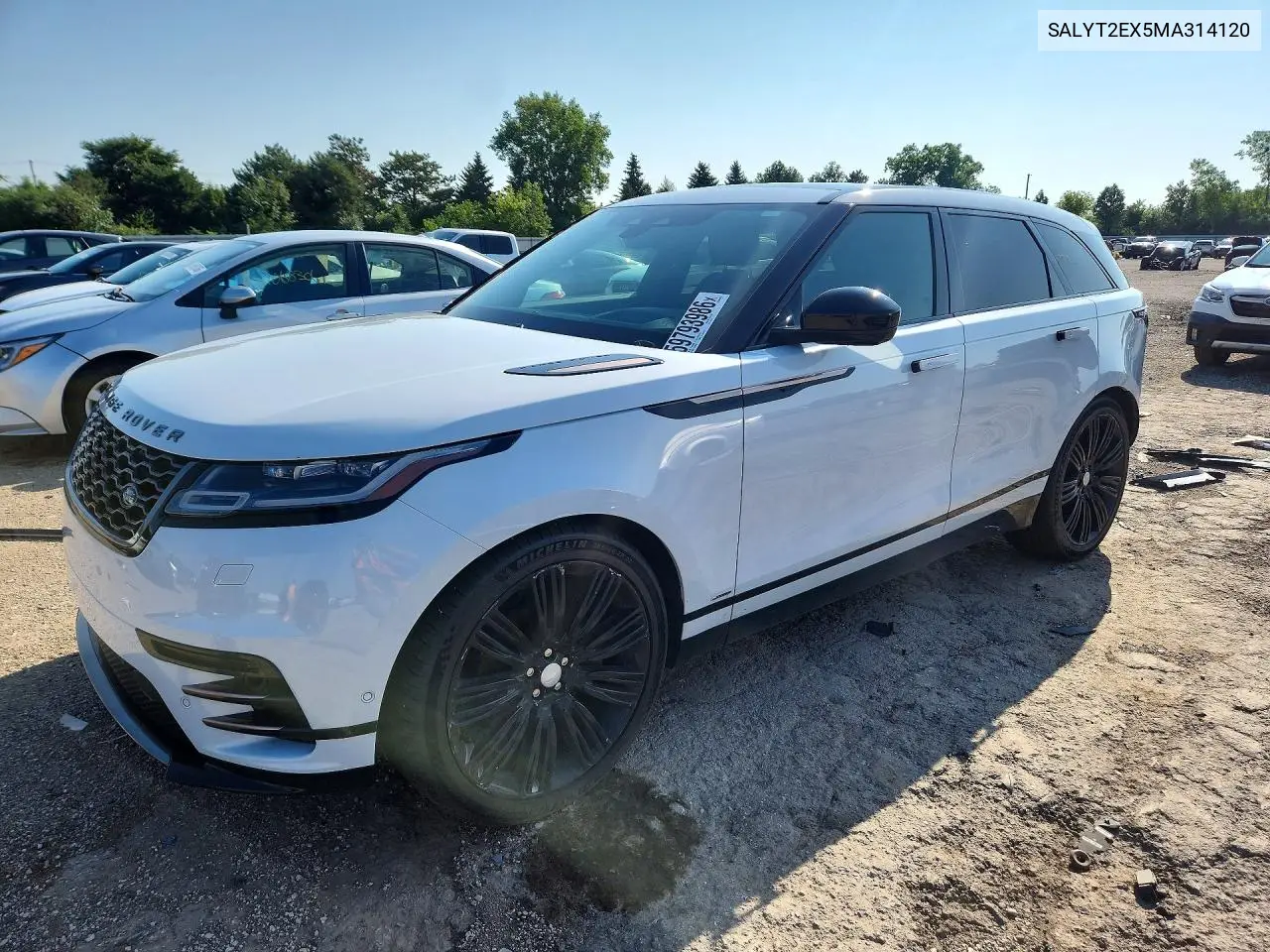 2021 Land Rover Range Rover Velar R-Dynamic S VIN: SALYT2EX5MA314120 Lot: 59793986