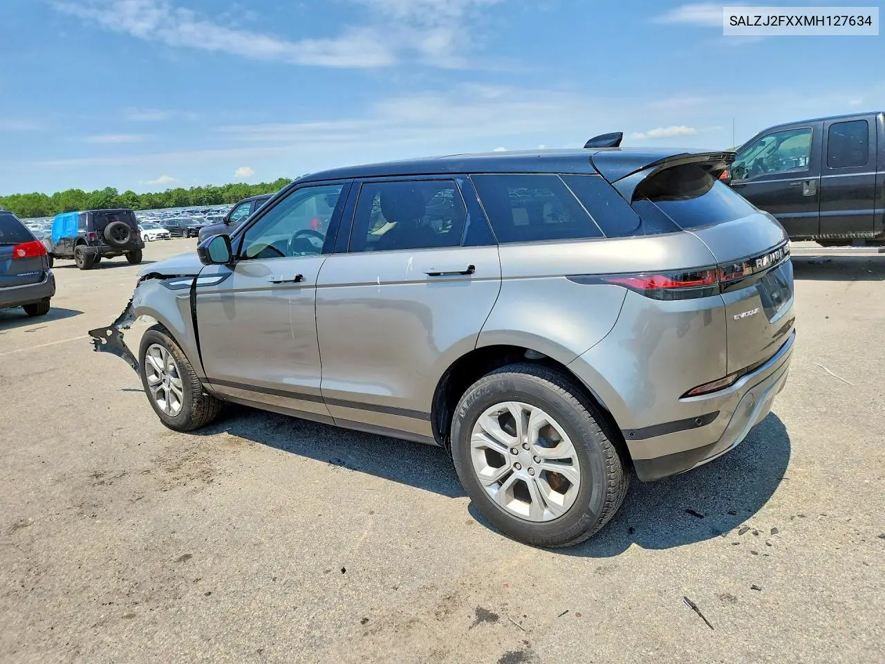 2021 Land Rover Range Rover Evoque S VIN: SALZJ2FXXMH127634 Lot: 60158906