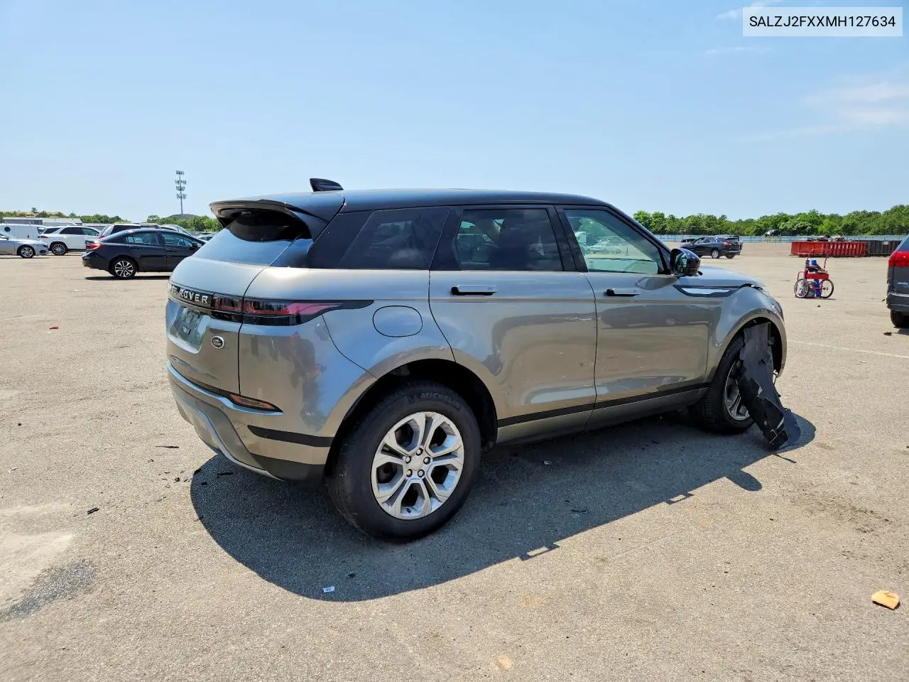 2021 Land Rover Range Rover Evoque S VIN: SALZJ2FXXMH127634 Lot: 60158906
