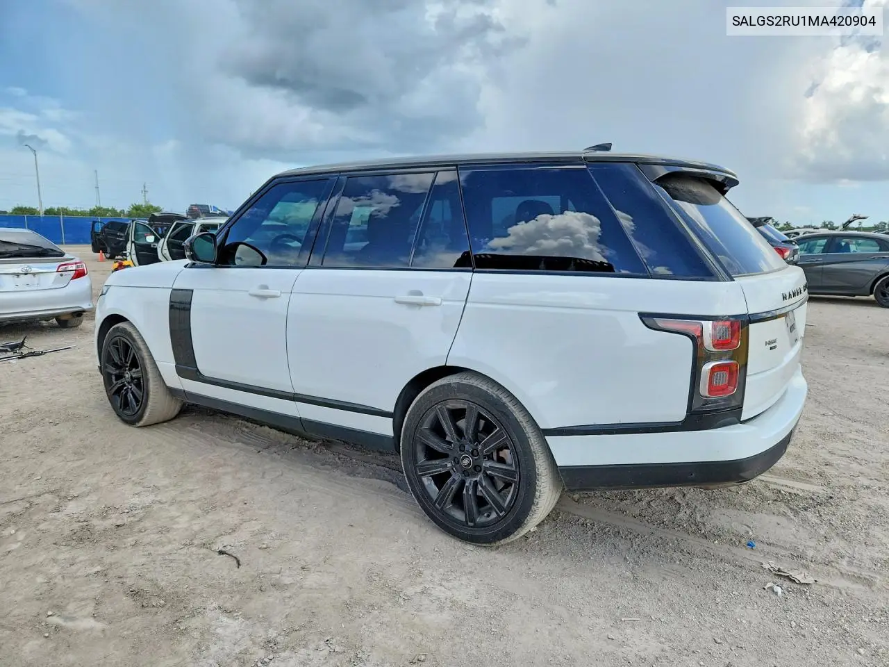 2021 Land Rover Range Rover Hse Westminster Edition VIN: SALGS2RU1MA420904 Lot: 60862006