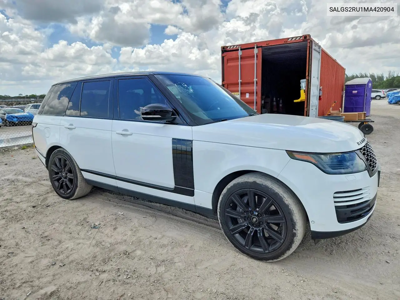 2021 Land Rover Range Rover Hse Westminster Edition VIN: SALGS2RU1MA420904 Lot: 60862006