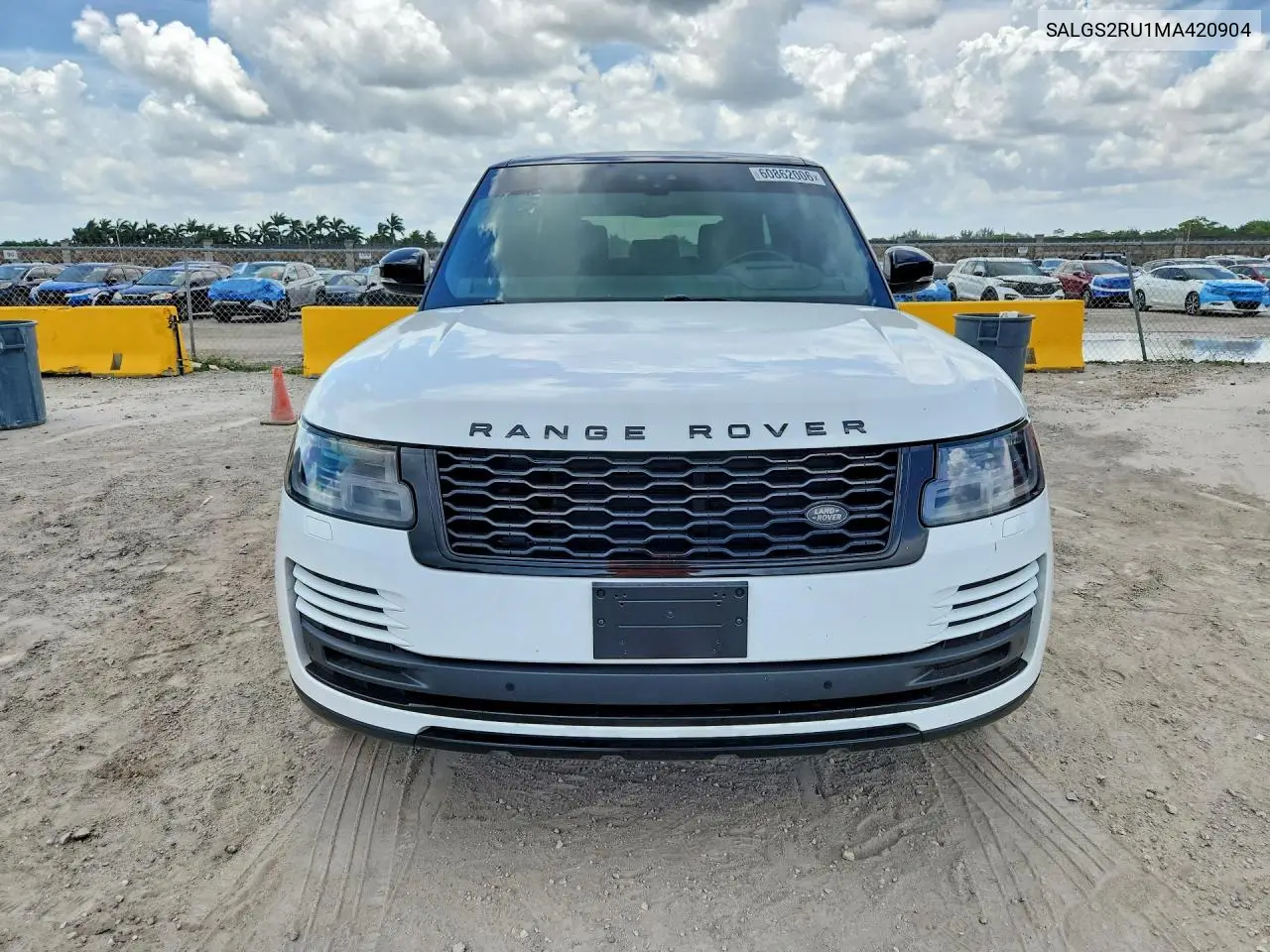 2021 Land Rover Range Rover Hse Westminster Edition VIN: SALGS2RU1MA420904 Lot: 60862006