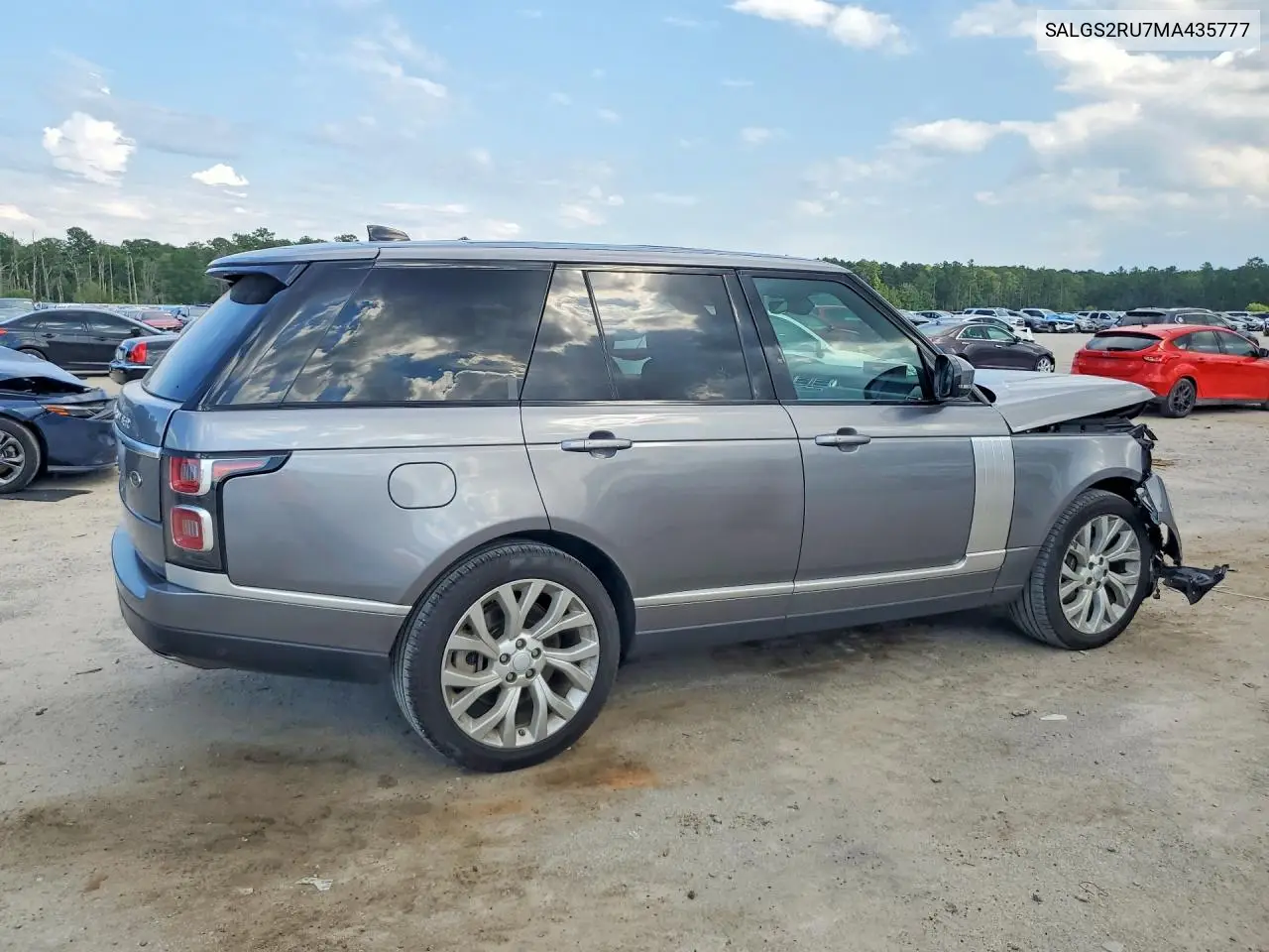 2021 Land Rover Range Rover Hse Westminster Edition VIN: SALGS2RU7MA435777 Lot: 60924016