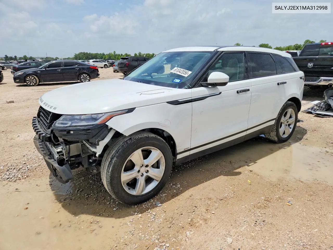 2021 Land Rover Range Rover Velar S VIN: SALYJ2EX1MA312998 Lot: 61042056
