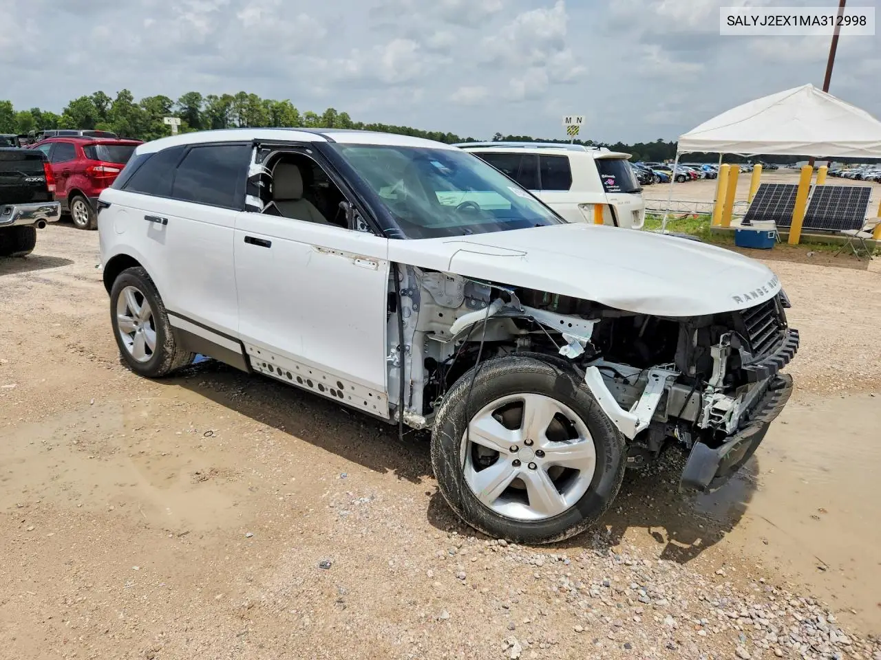 2021 Land Rover Range Rover Velar S VIN: SALYJ2EX1MA312998 Lot: 61042056