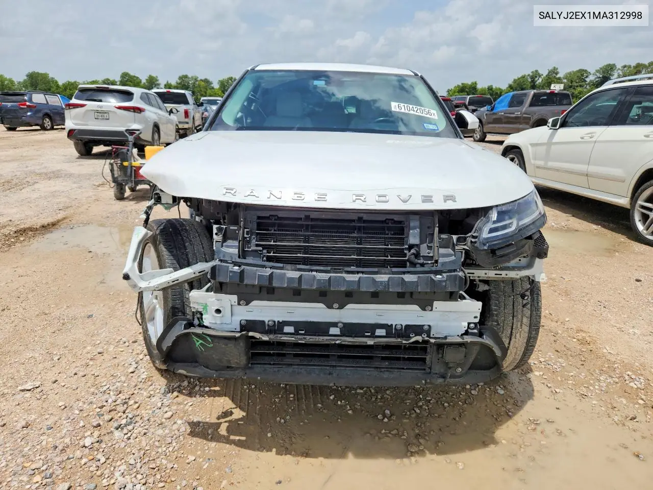 2021 Land Rover Range Rover Velar S VIN: SALYJ2EX1MA312998 Lot: 61042056