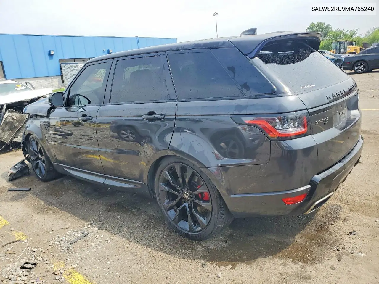 2021 Land Rover Range Rover Sport Hst VIN: SALWS2RU9MA765240 Lot: 61380086