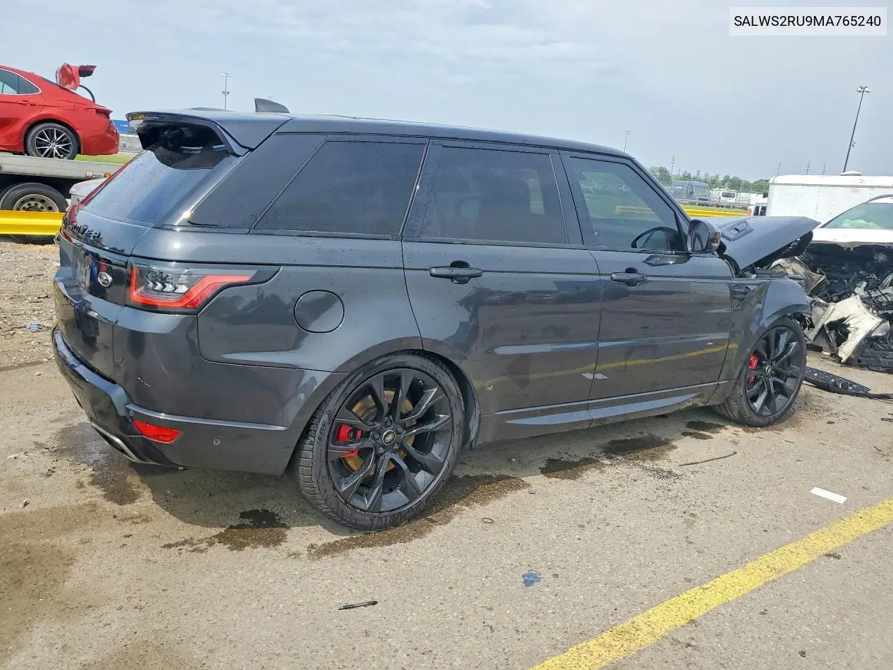 2021 Land Rover Range Rover Sport Hst VIN: SALWS2RU9MA765240 Lot: 61380086