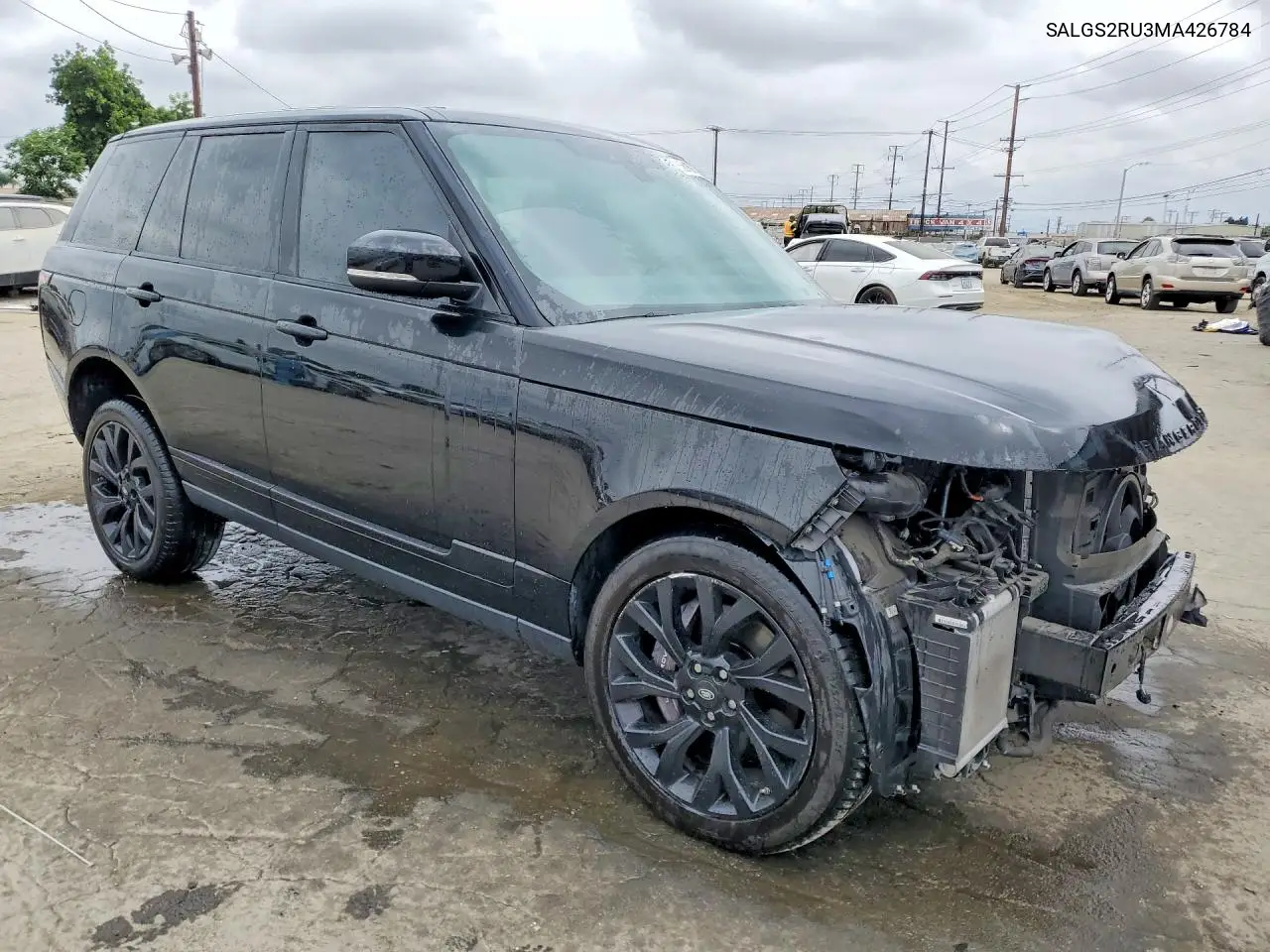 2021 Land Rover Range Rover Hse Westminster Edition VIN: SALGS2RU3MA426784 Lot: 85618975
