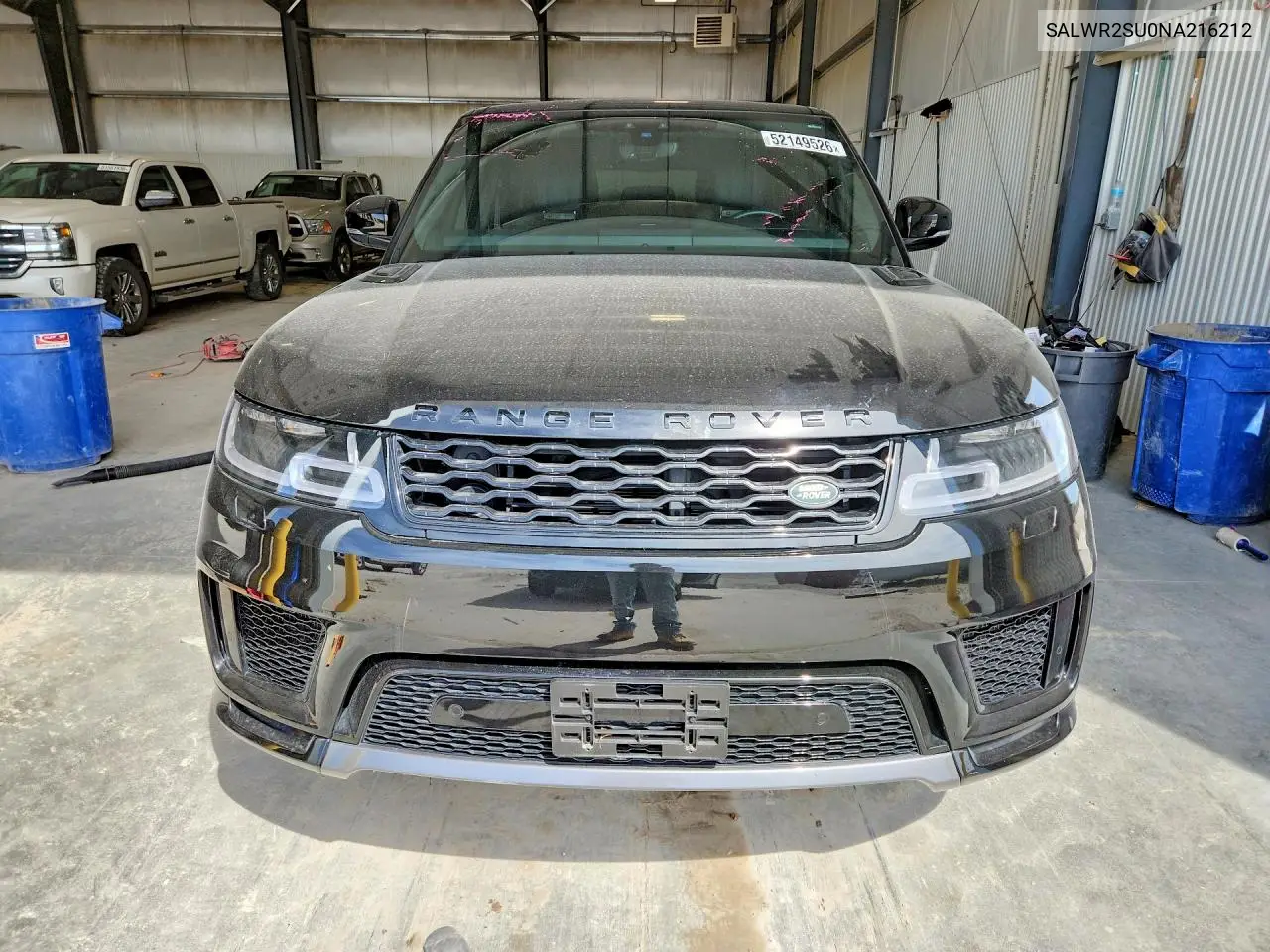 2022 Land Rover Range Rover Sport Hse Silver Edition VIN: SALWR2SU0NA216212 Lot: 52149526
