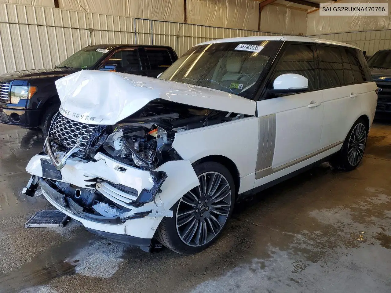 2022 Land Rover Range Rover Hse Westminster Edition VIN: SALGS2RUXNA470766 Lot: 55748226