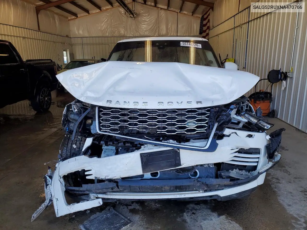 2022 Land Rover Range Rover Hse Westminster Edition VIN: SALGS2RUXNA470766 Lot: 55748226