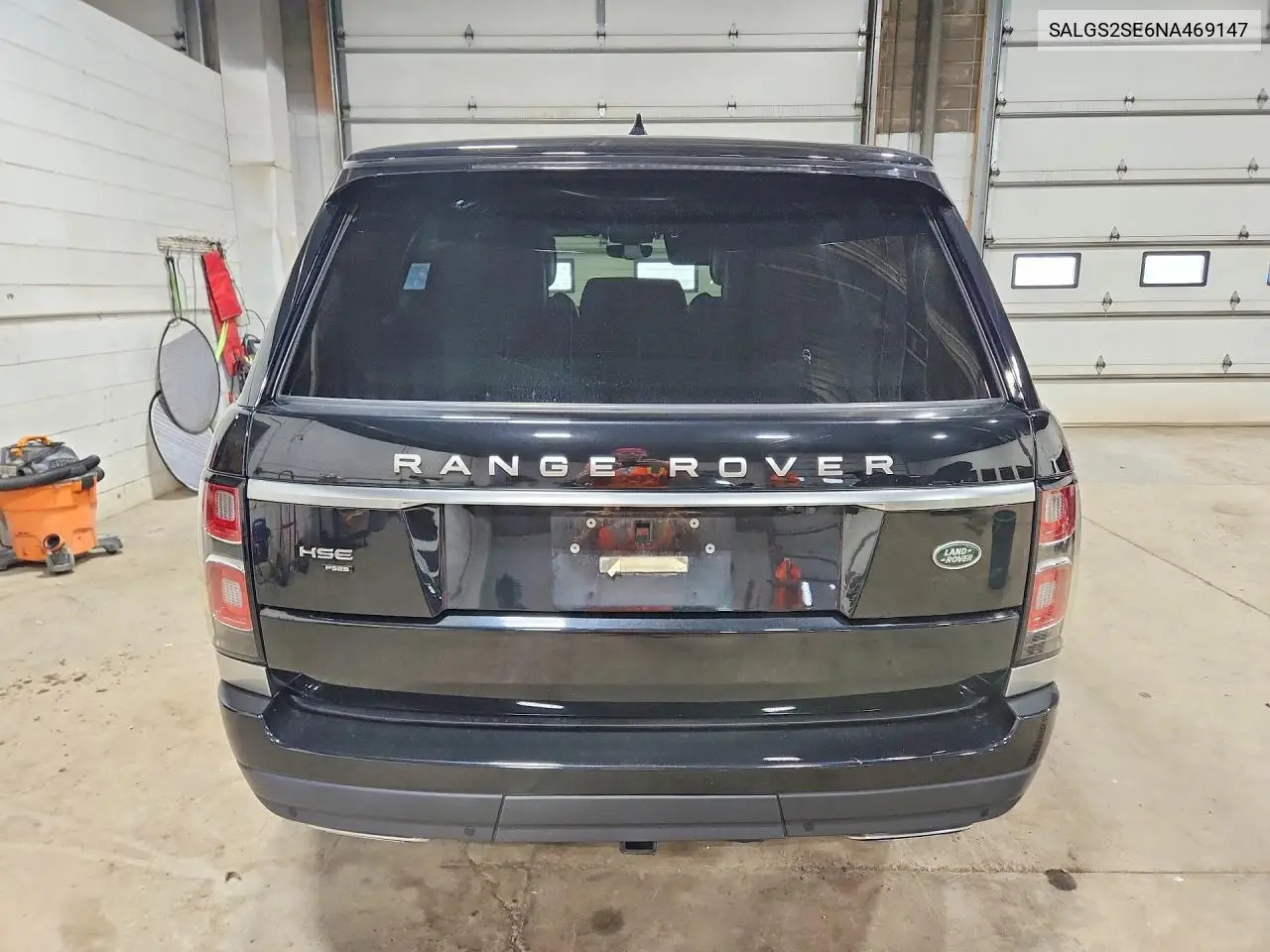 2022 Land Rover Range Rover Westminster Edition VIN: SALGS2SE6NA469147 Lot: 56603376