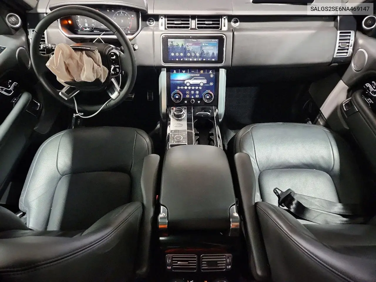 2022 Land Rover Range Rover Westminster Edition VIN: SALGS2SE6NA469147 Lot: 56603376