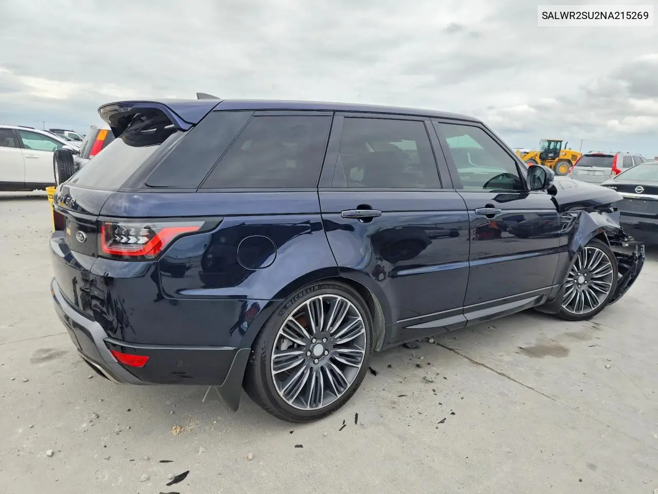 2022 Land Rover Range Rover Sport Hse Silver Edition VIN: SALWR2SU2NA215269 Lot: 57222076