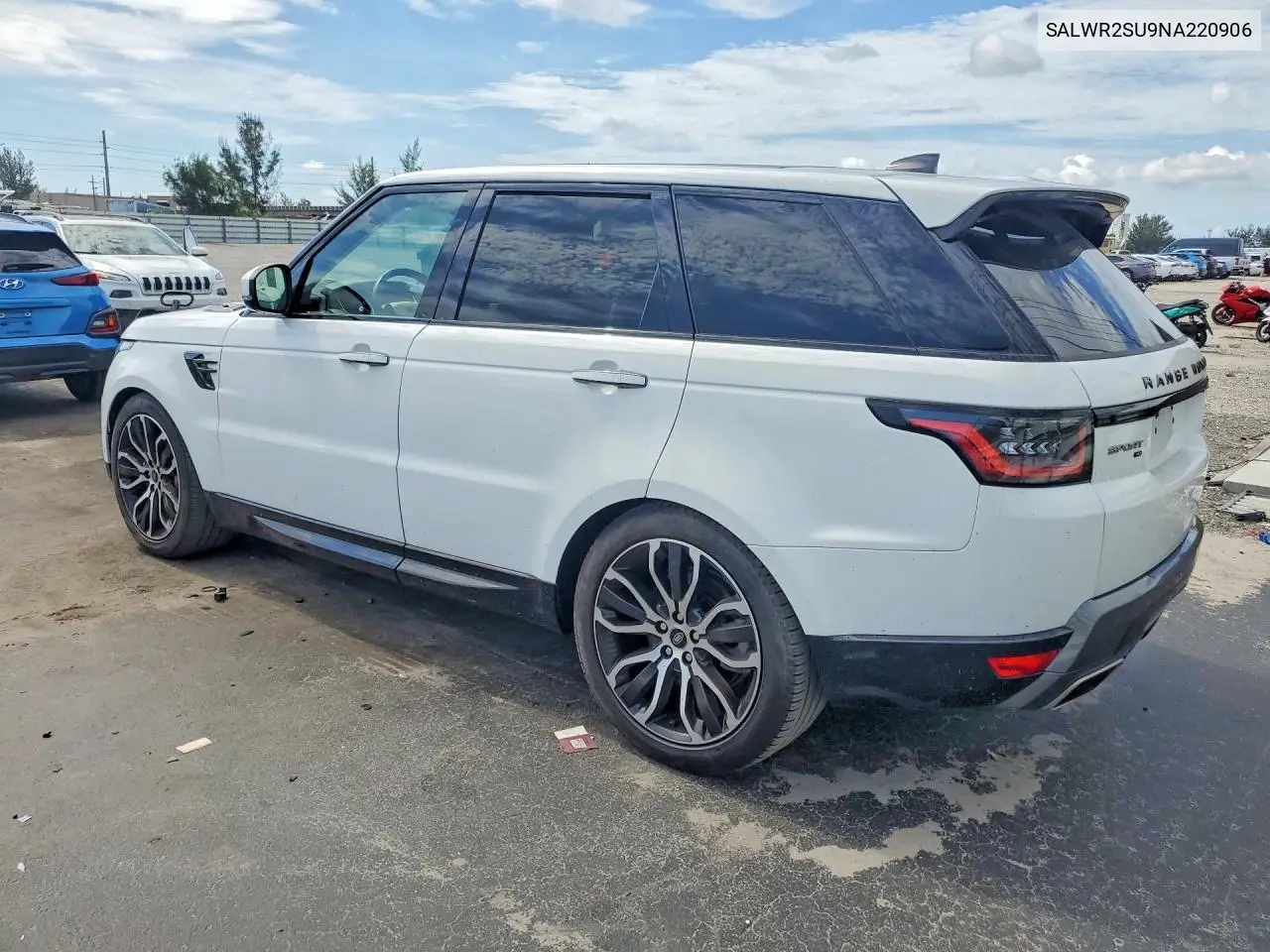 2022 Land Rover Range Rover Sport Hse Silver Edition VIN: SALWR2SU9NA220906 Lot: 57411526