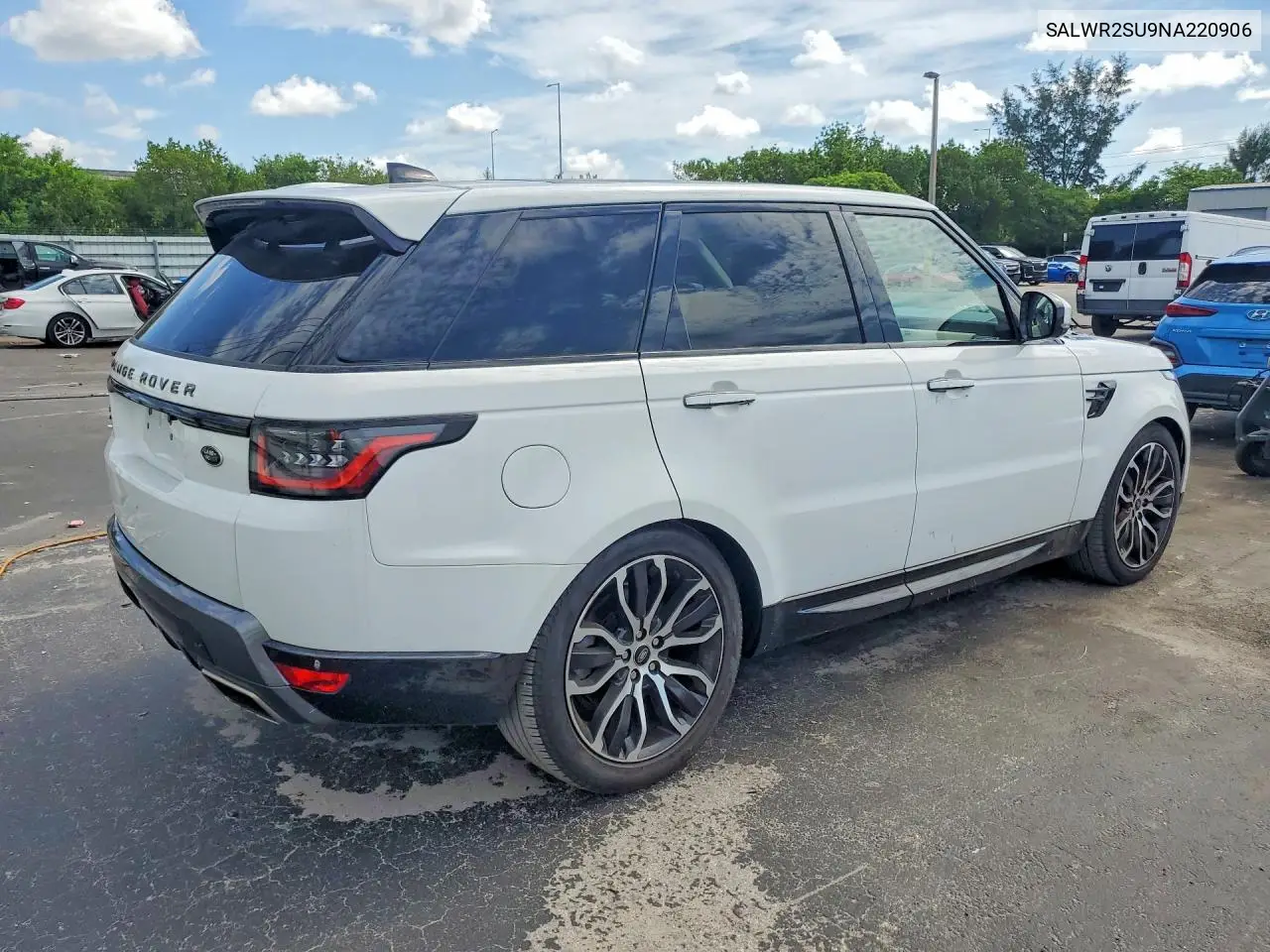 2022 Land Rover Range Rover Sport Hse Silver Edition VIN: SALWR2SU9NA220906 Lot: 57411526