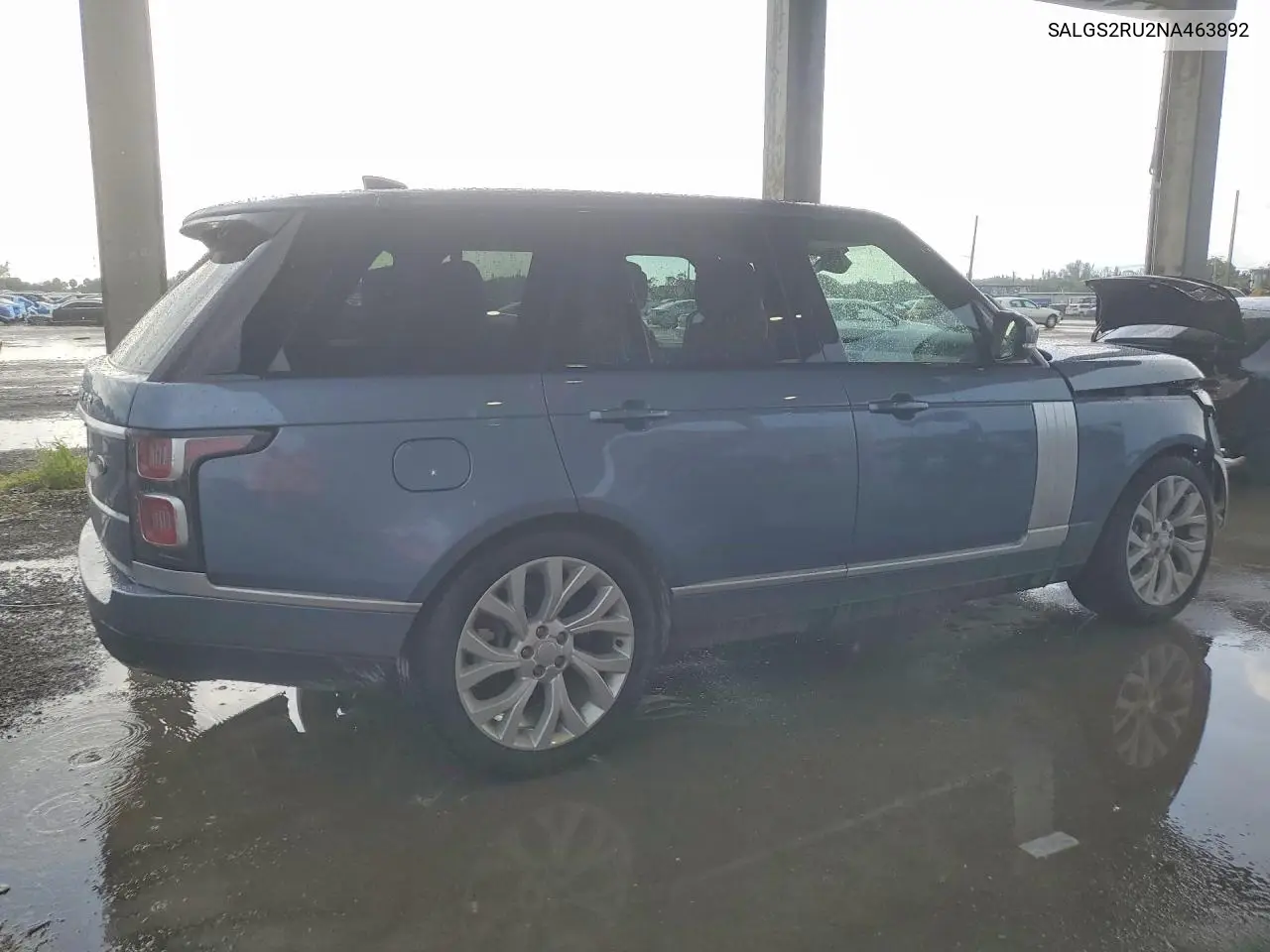 2022 Land Rover Range Rover Hse Westminster Edition VIN: SALGS2RU2NA463892 Lot: 57640726
