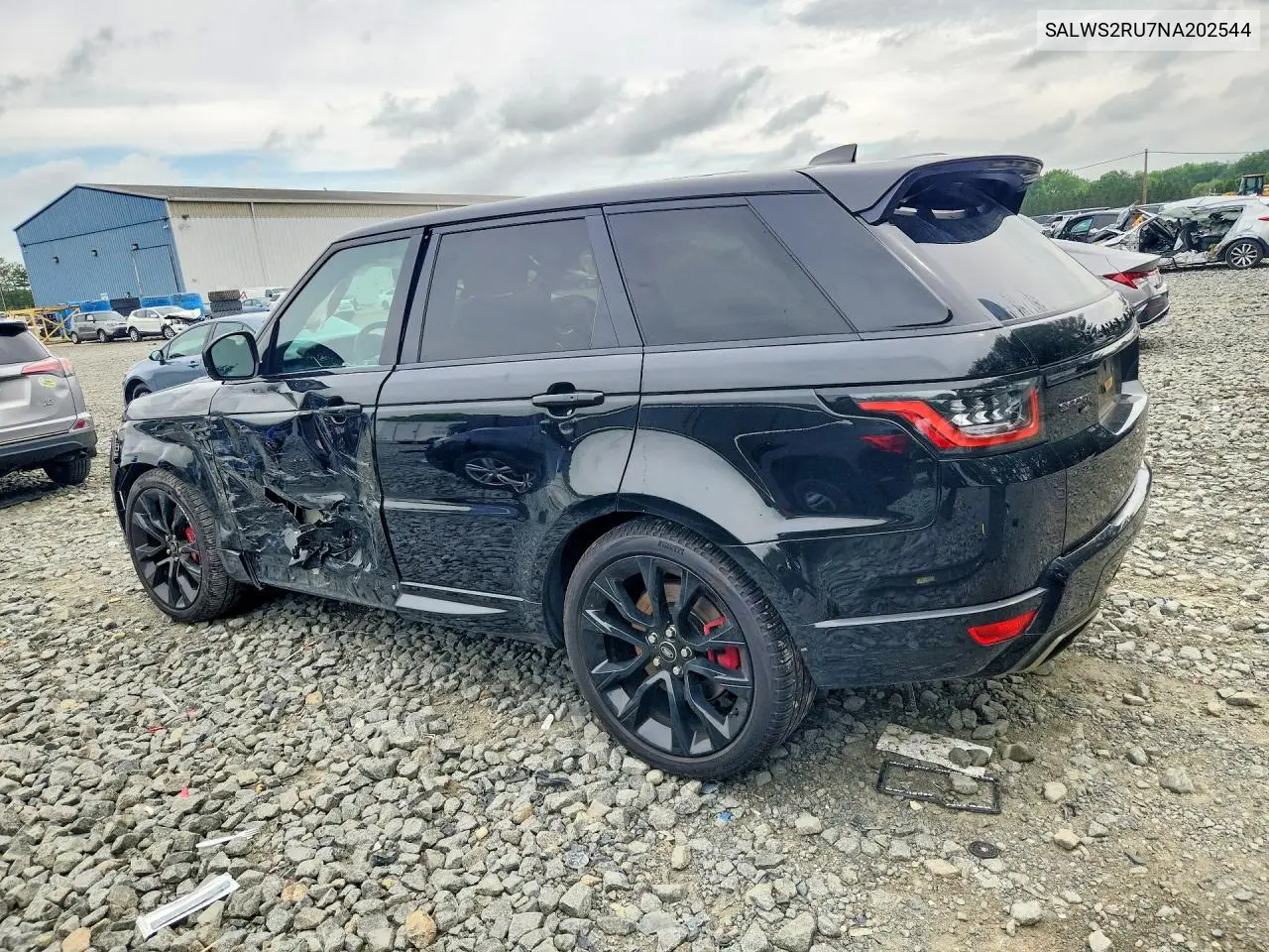 2022 Land Rover Range Rover Sport Hst VIN: SALWS2RU7NA202544 Lot: 58625966
