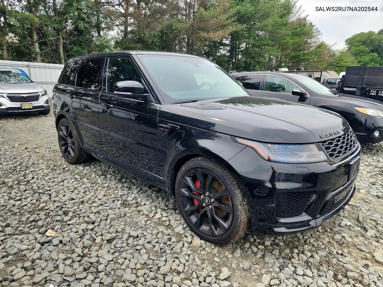 2022 Land Rover Range Rover Sport Hst VIN: SALWS2RU7NA202544 Lot: 58625966