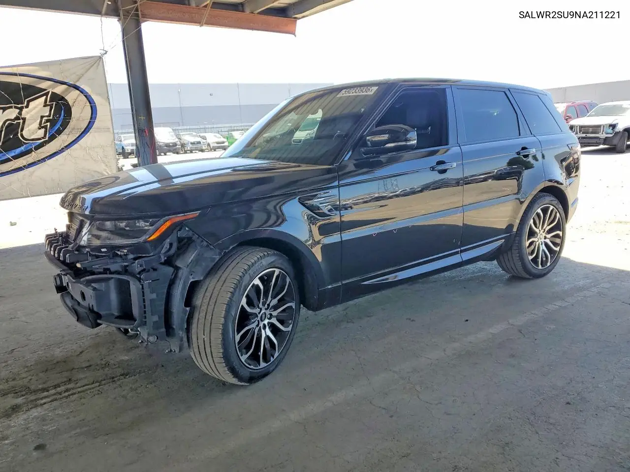 2022 Land Rover Range Rover Sport Hse Silver Edition VIN: SALWR2SU9NA211221 Lot: 59233936