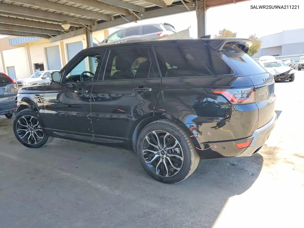 2022 Land Rover Range Rover Sport Hse Silver Edition VIN: SALWR2SU9NA211221 Lot: 59233936