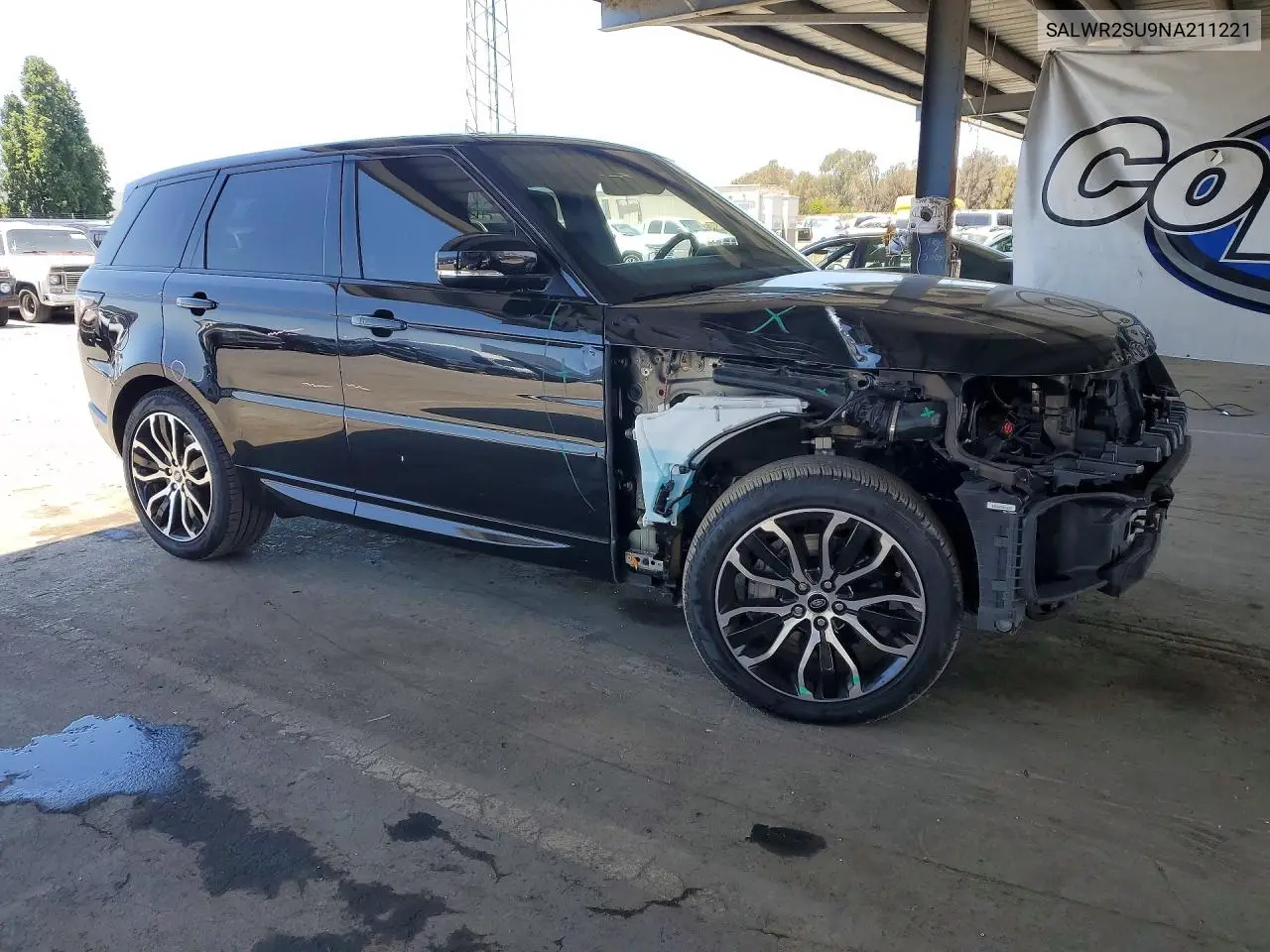 2022 Land Rover Range Rover Sport Hse Silver Edition VIN: SALWR2SU9NA211221 Lot: 59233936