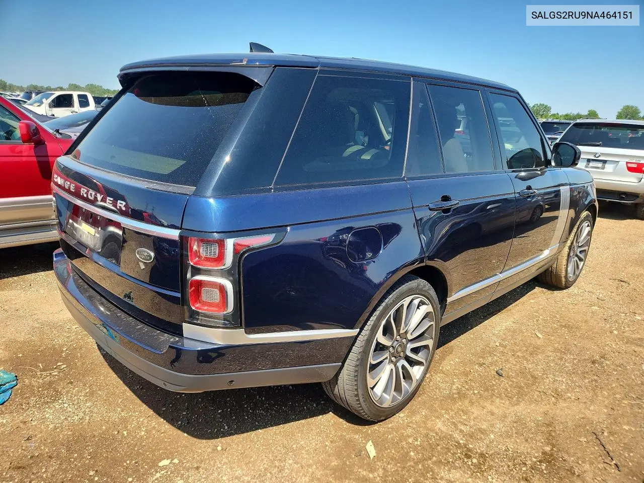 2022 Land Rover Range Rover Hse Westminster Edition VIN: SALGS2RU9NA464151 Lot: 59283356