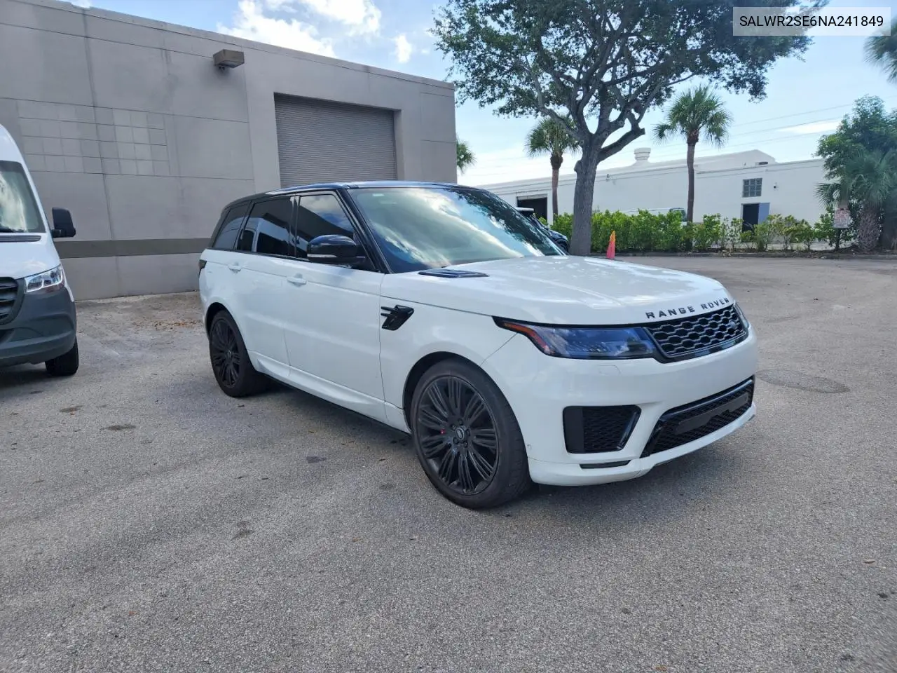 2022 Land Rover Range Rover Sport Hse Dynamic VIN: SALWR2SE6NA241849 Lot: 59605946