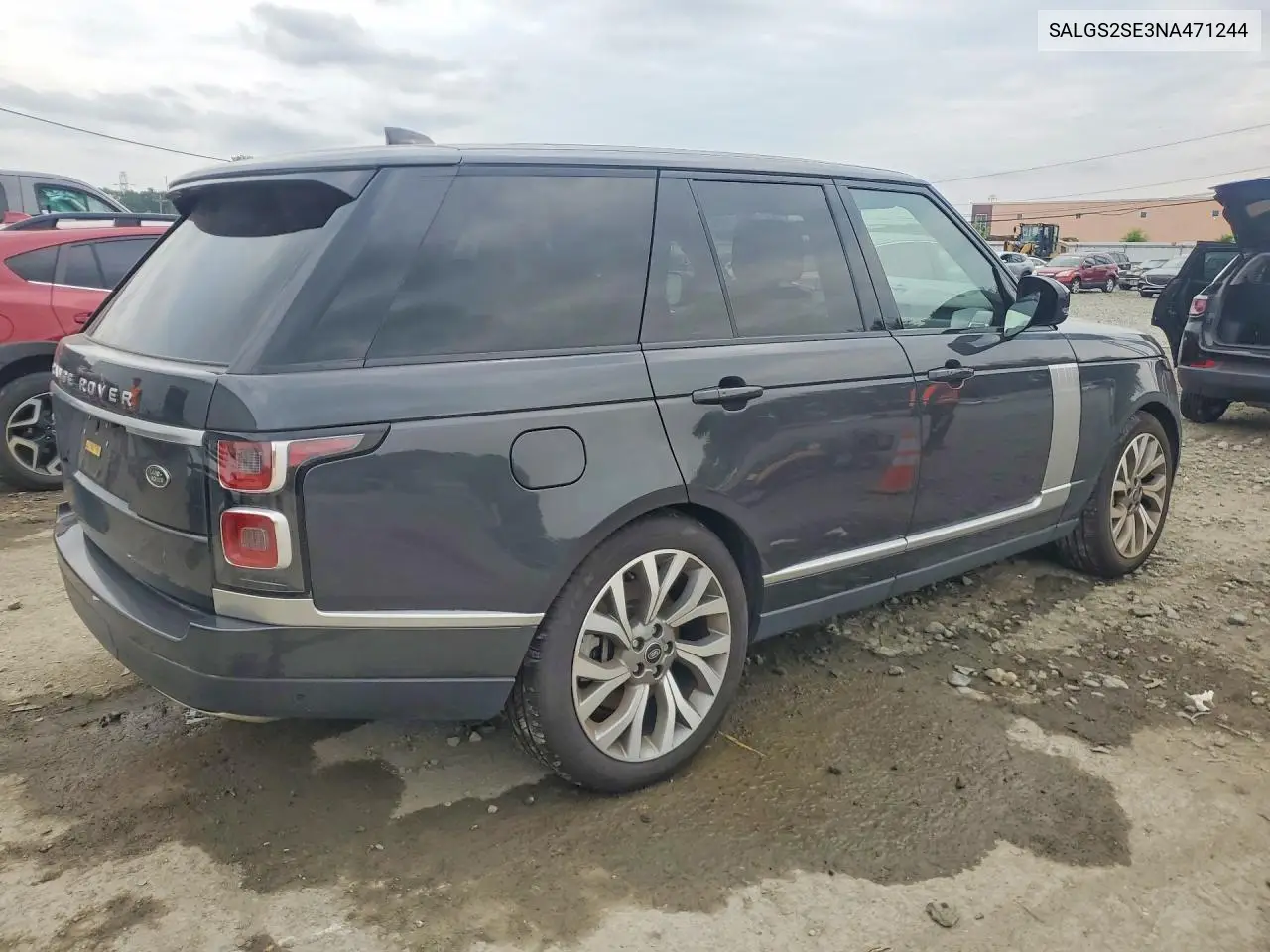 2022 Land Rover Range Rover Westminster Edition VIN: SALGS2SE3NA471244 Lot: 59811936