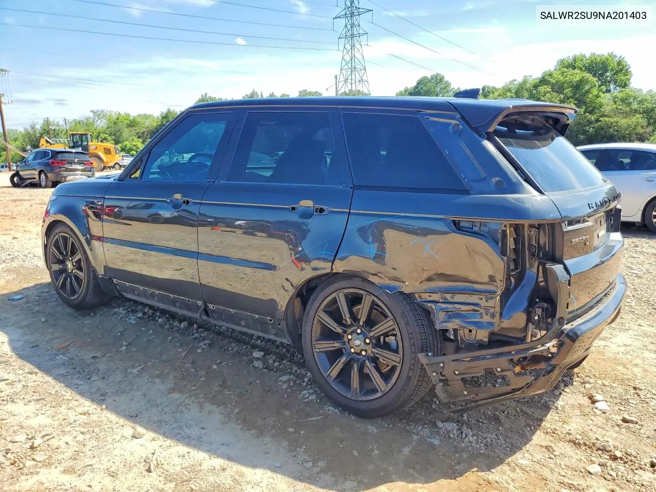 2022 Land Rover Range Rover Sport Hse Silver Edition VIN: SALWR2SU9NA201403 Lot: 59890846