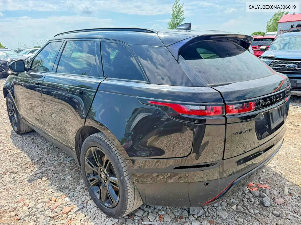2022 Land Rover Range Rover Velar S VIN: SALYJ2EX6NA336019 Lot: 60468656