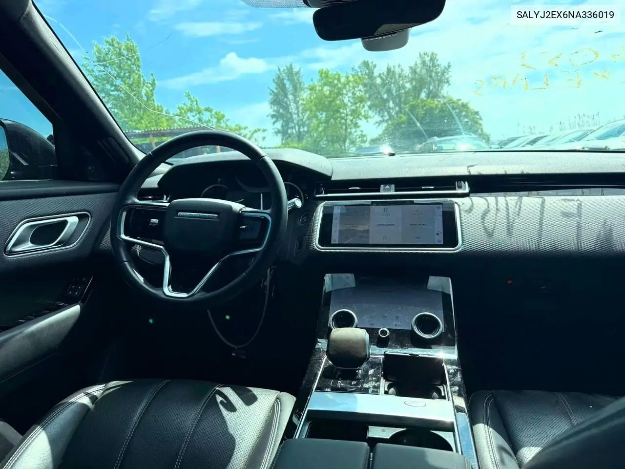 2022 Land Rover Range Rover Velar S VIN: SALYJ2EX6NA336019 Lot: 60468656