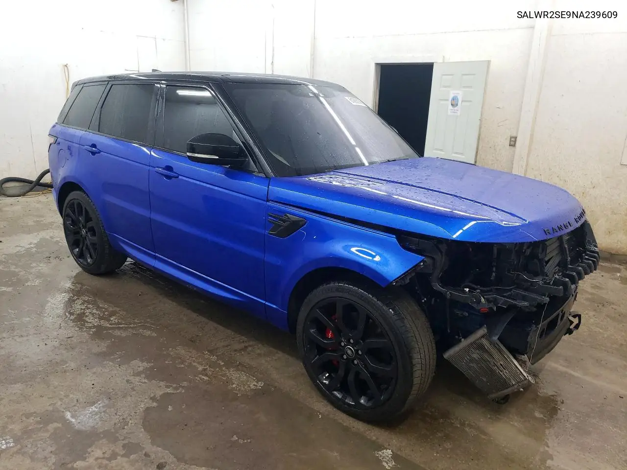 2022 Land Rover Range Rover Sport Hse Dynamic VIN: SALWR2SE9NA239609 Lot: 61292036