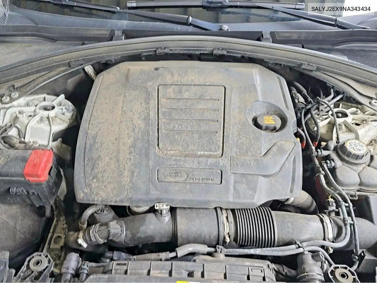 2022 Land Rover Range Rover Velar S VIN: SALYJ2EX9NA343434 Lot: 61651596