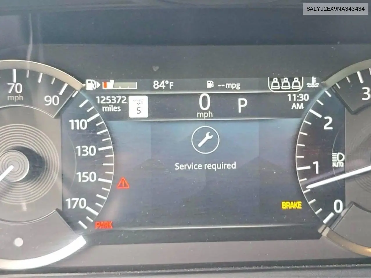 2022 Land Rover Range Rover Velar S VIN: SALYJ2EX9NA343434 Lot: 61651596