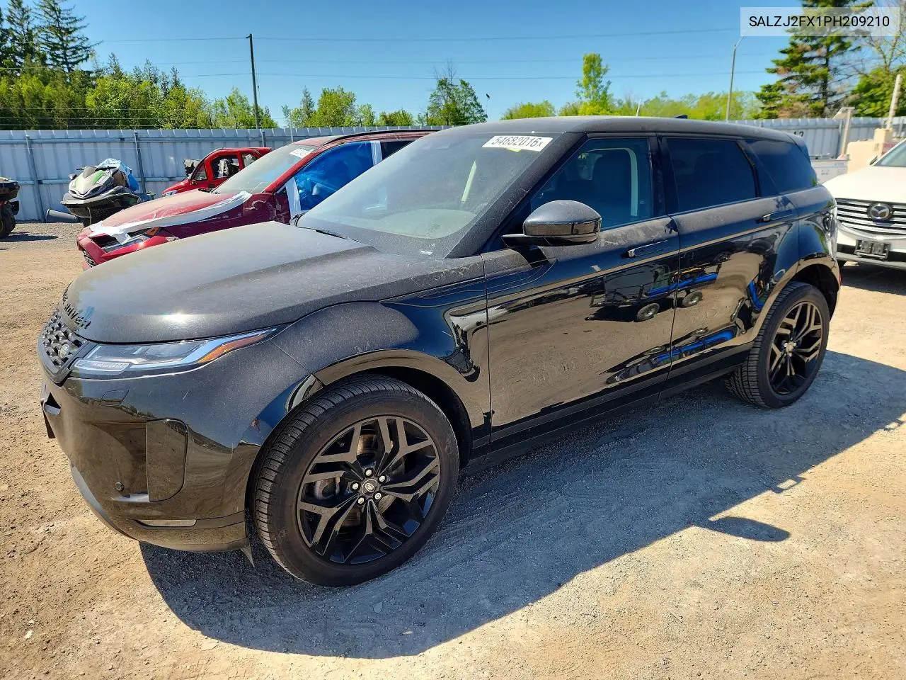 2023 Land Rover Range Rover Evoque S VIN: SALZJ2FX1PH209210 Lot: 54682016