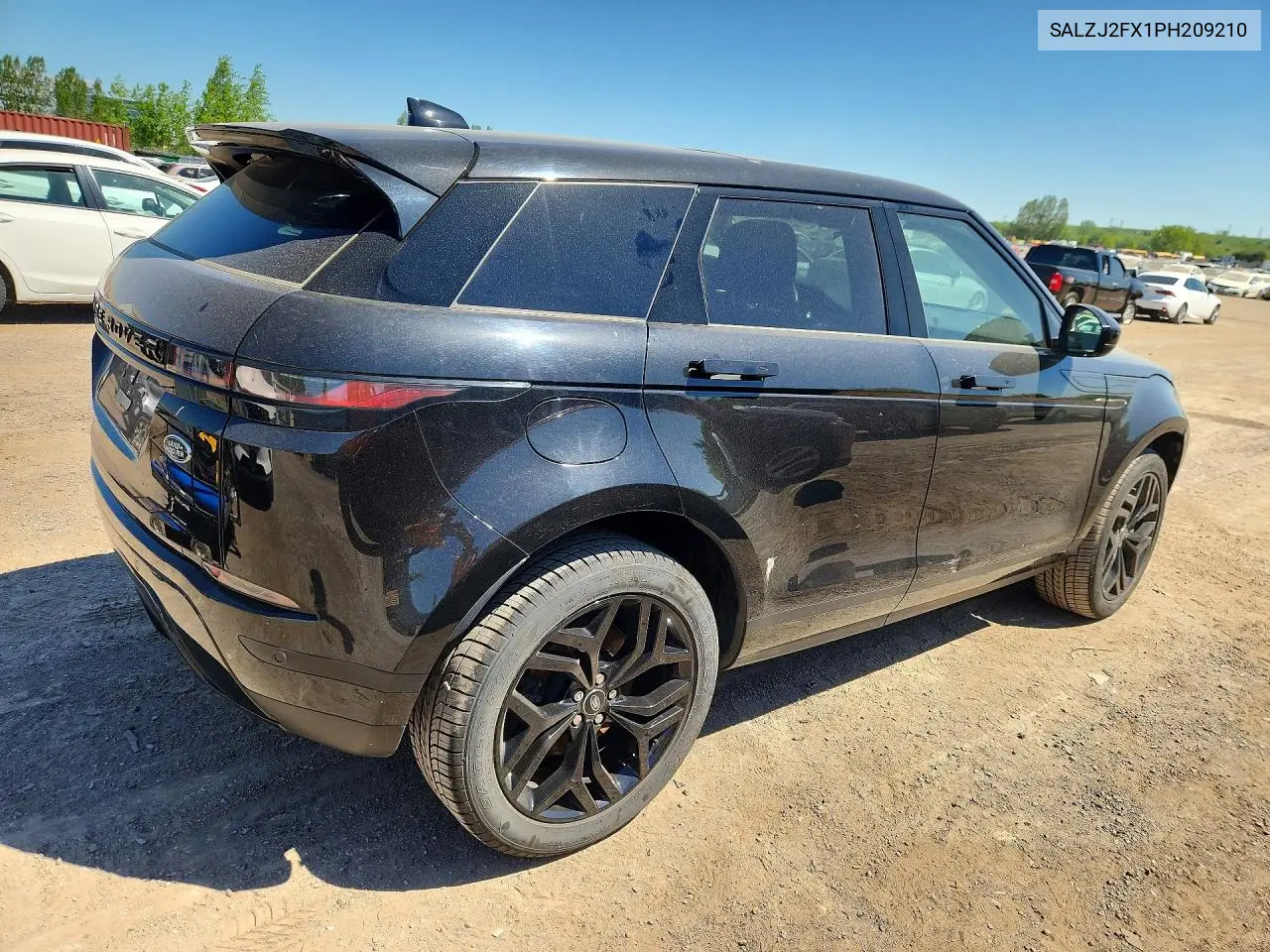 2023 Land Rover Range Rover Evoque S VIN: SALZJ2FX1PH209210 Lot: 54682016
