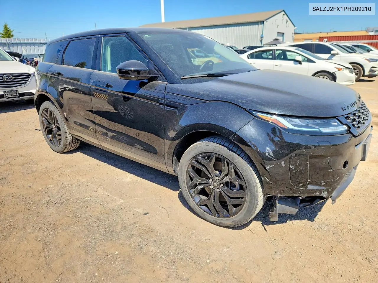 2023 Land Rover Range Rover Evoque S VIN: SALZJ2FX1PH209210 Lot: 54682016