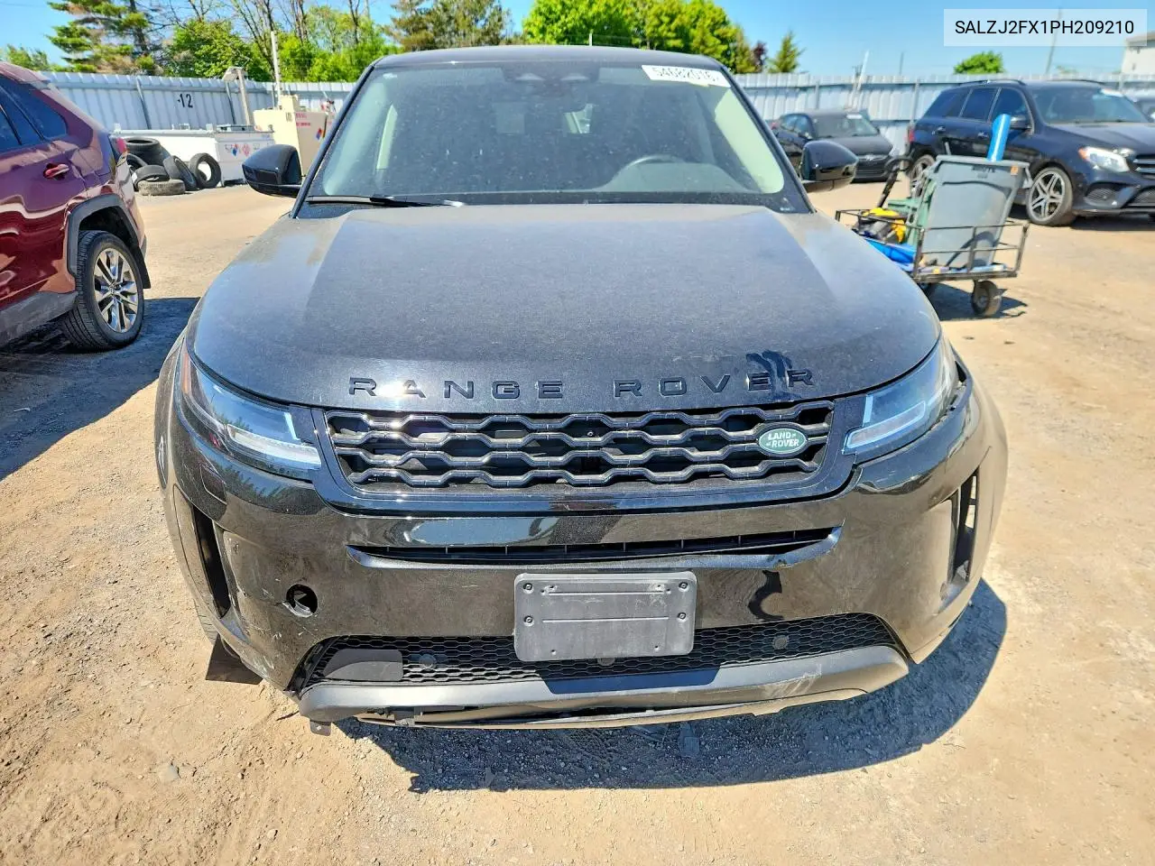 2023 Land Rover Range Rover Evoque S VIN: SALZJ2FX1PH209210 Lot: 54682016