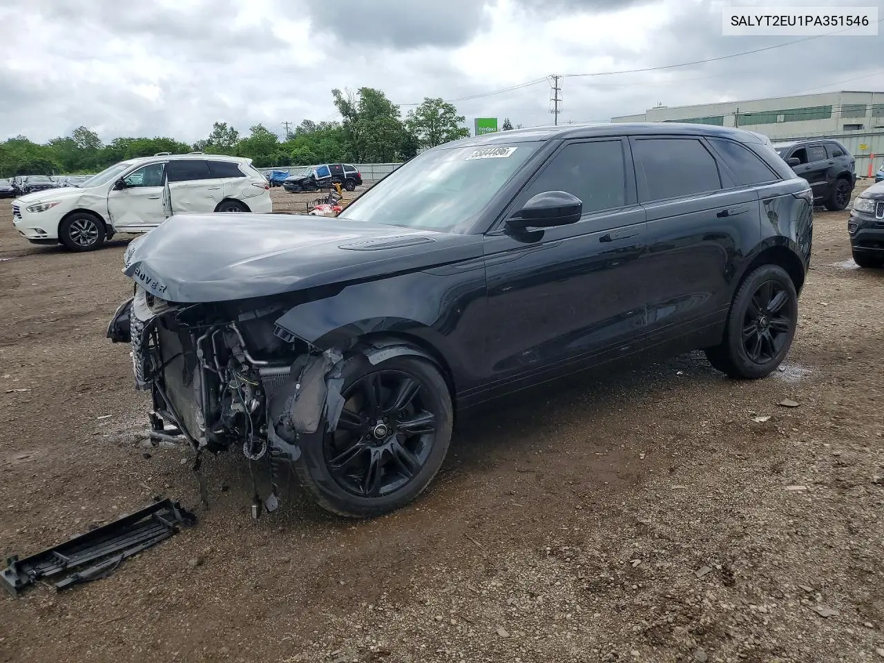 2023 Land Rover Range Rover Velar R-Dynamic S VIN: SALYT2EU1PA351546 Lot: 55844496