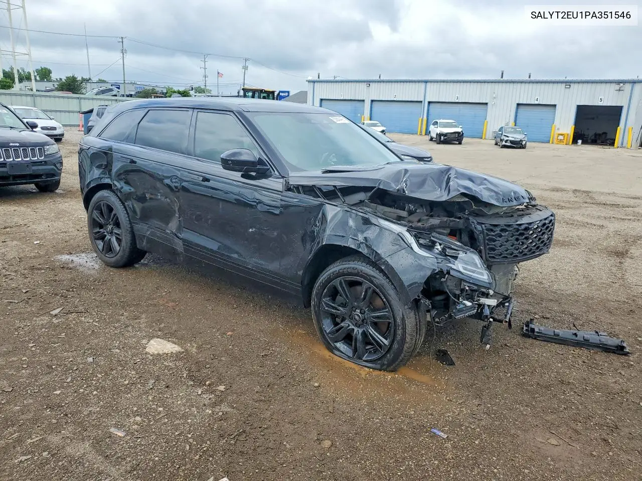 2023 Land Rover Range Rover Velar R-Dynamic S VIN: SALYT2EU1PA351546 Lot: 55844496