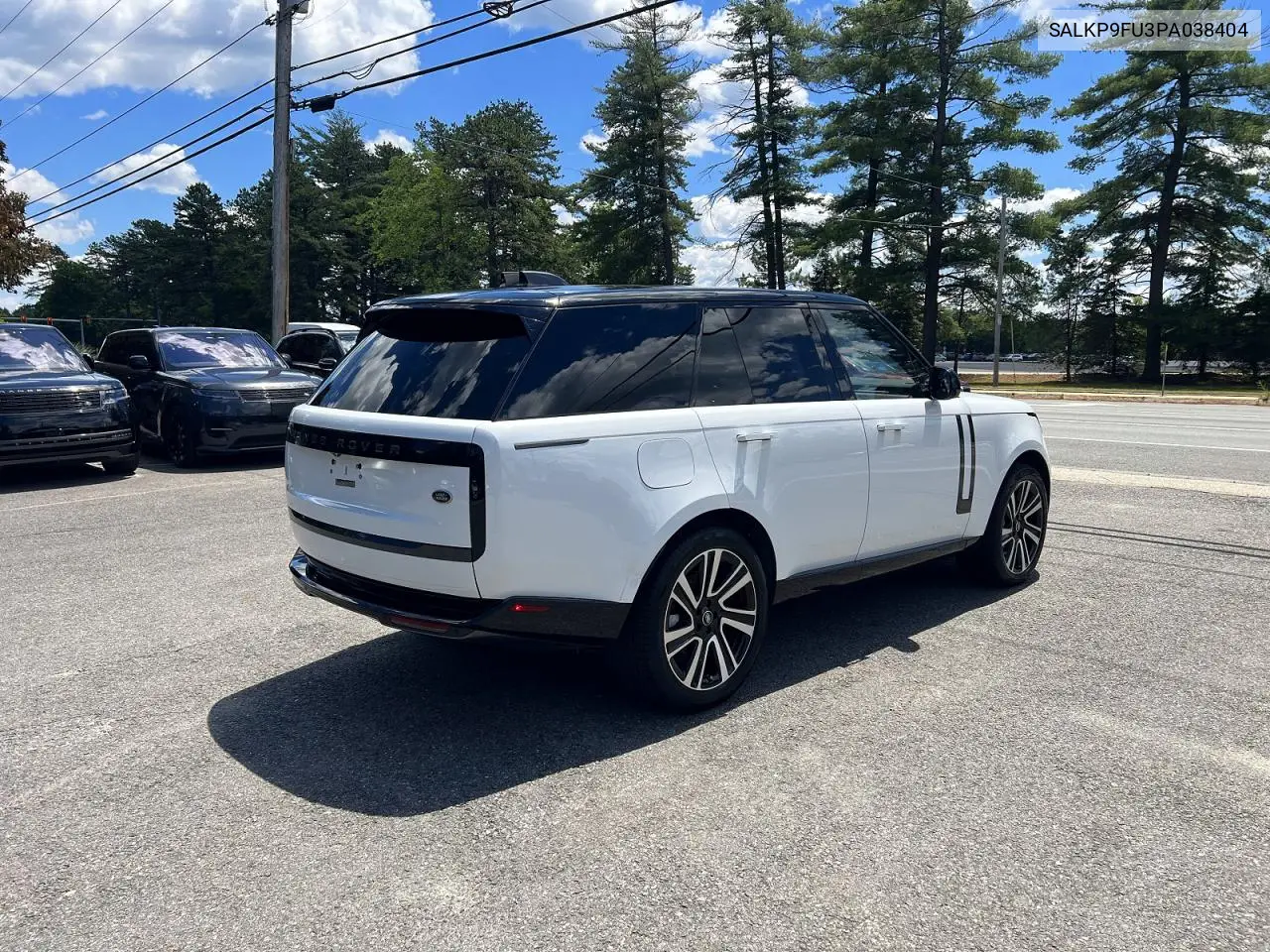 2023 Land Rover Range Rover Se VIN: SALKP9FU3PA038404 Lot: 58941206