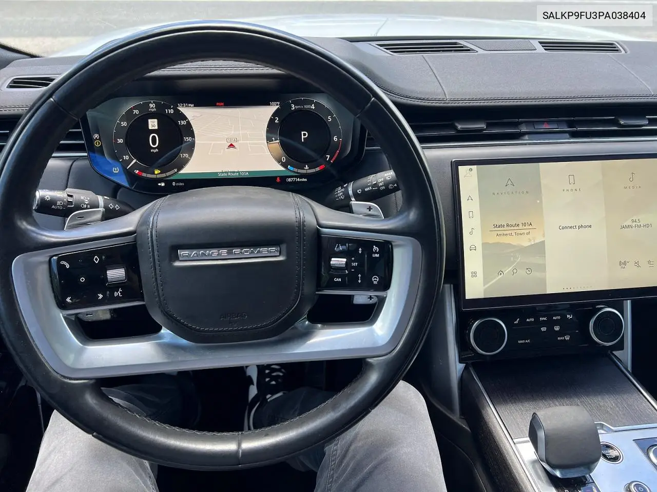 2023 Land Rover Range Rover Se VIN: SALKP9FU3PA038404 Lot: 58941206