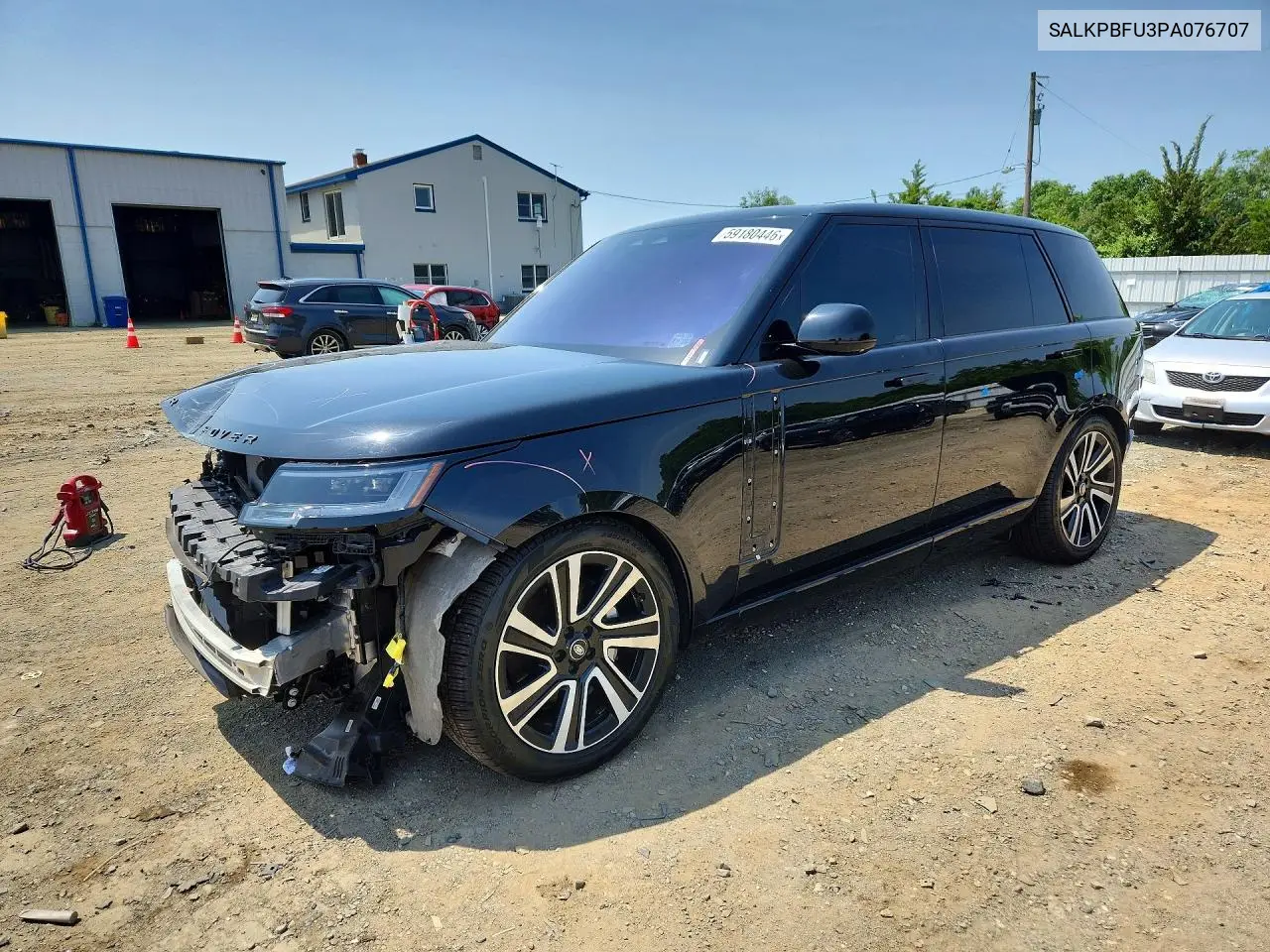 2023 Land Rover Range Rover Se VIN: SALKPBFU3PA076707 Lot: 59180446