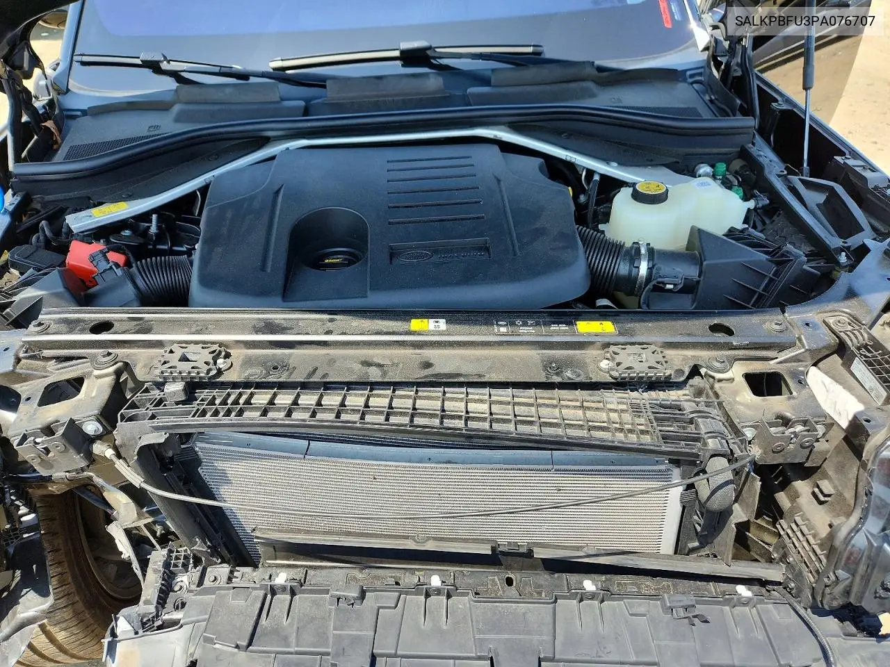 2023 Land Rover Range Rover Se VIN: SALKPBFU3PA076707 Lot: 59180446