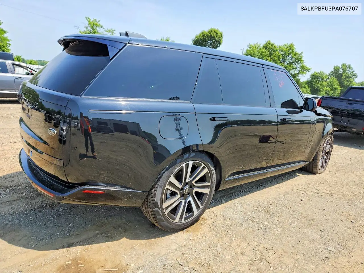 2023 Land Rover Range Rover Se VIN: SALKPBFU3PA076707 Lot: 59180446