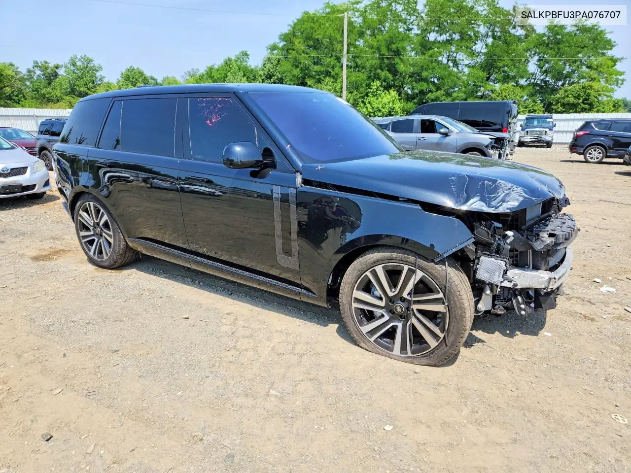 2023 Land Rover Range Rover Se VIN: SALKPBFU3PA076707 Lot: 59180446