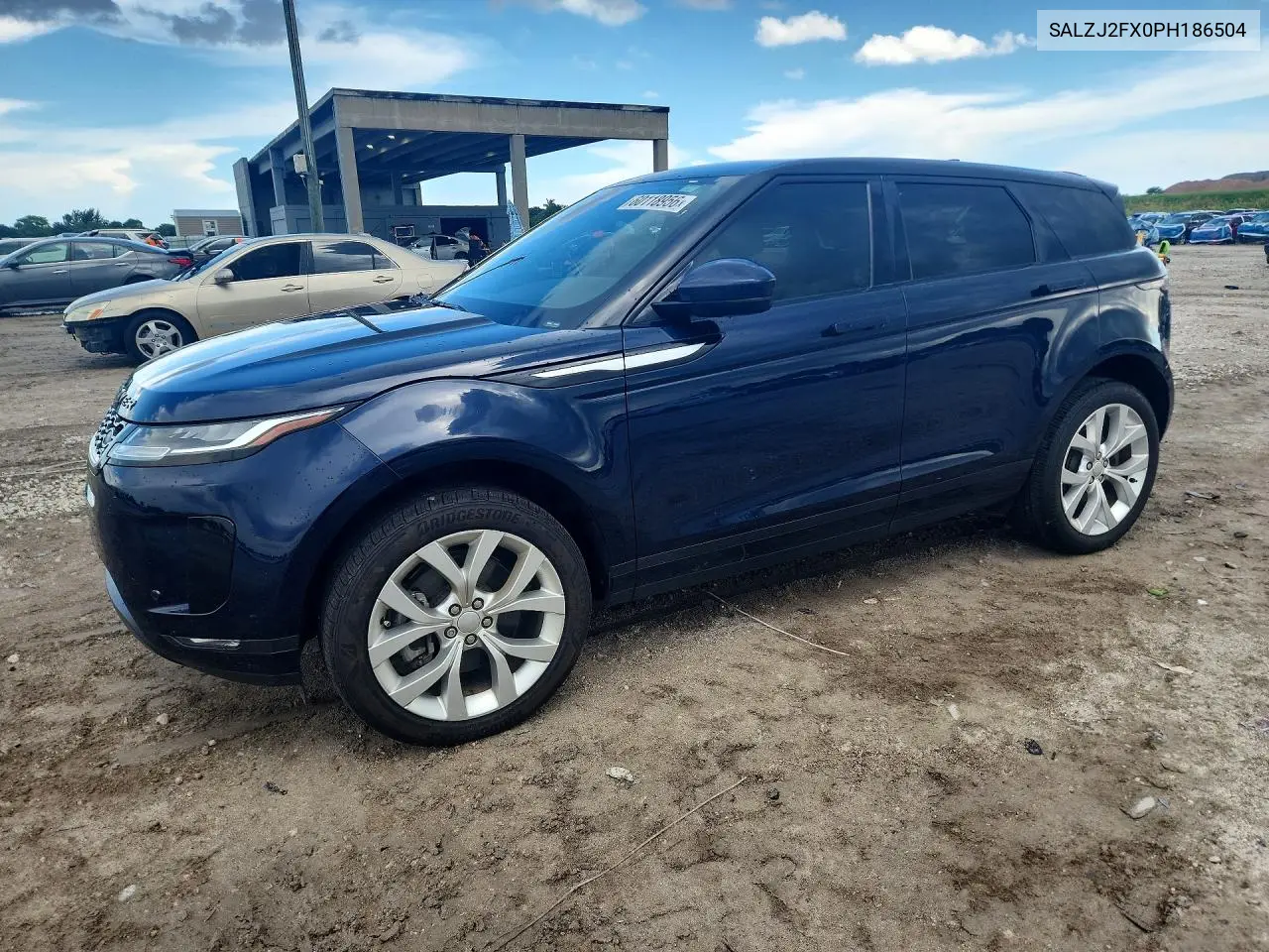 2023 Land Rover Range Rover Evoque S VIN: SALZJ2FX0PH186504 Lot: 60118956